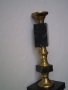 СТАР СВЕЩНИК месинга И МРАМОР, снимка 2