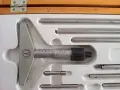 Микрометричен дълбокомер Suhl (DDR) 0-185mm, снимка 2
