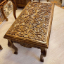 Барокова холна маса със дърворезба от орех , снимка 4