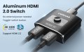 VWRHAR Двупосочен алуминиев HDMI превключвател 4K@60hz/2в1 изход,4K/3D/HDR>Xbox PS5/4/3 Blu-Ray/HDTV, снимка 2