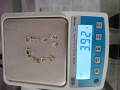Златни обеци 14 карата 3.92гр, снимка 1