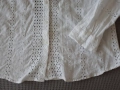 Бяла риза от памучна дантела– M  , снимка 4