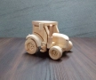 Музикално декоративно дървено тракторче DMAR 322, снимка 3