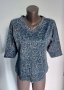 Памучна дизайнерска блуза "Karen Scott"® / голям размер / висок клас качество, снимка 1