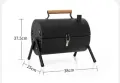 Преносимо двустранно Сгъваемо барбекю за въглища Перфектно за пикник, снимка 12