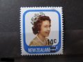 Чиста марка  Кралица Елизабет II Надпечтка от Нова Зеландия , снимка 1 - Филателия - 40772912
