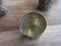 Стар комплект сребърни чашки , снимка 9