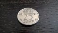 Монета - Холандия - 25 цента | 1951г., снимка 2