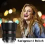 BENOISON 85 мм f1.8 портретен обектив, F обектив за Nikon, ръчен фокус (MF), F-байонет за Nikon D, снимка 4