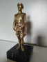 БРОНЗОВА СТАТУЯ-СКЛУПТУРА ФРАНКО , снимка 4