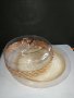 Стъклен поднос за торта/кекс с капак, снимка 3