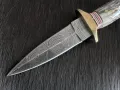 Компактна ловна кама Rite Edge Damascus (DM1030), снимка 1