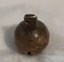 Стар автентичен бронзов кротал(звънче) орехче. Ръчна изработка. , снимка 4