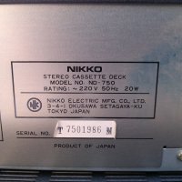 Nikko NA-2000 и NIKKO ND-750, снимка 7 - Ресийвъри, усилватели, смесителни пултове - 31853534