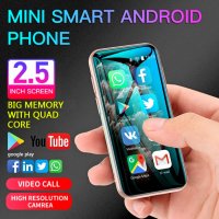 Мини телефон, мини смартфон, малък смартфон, с Андроид с две сим карти SOYES Android 6, минисмартфон, снимка 3 - Други - 32132776
