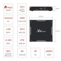 МЕГА ПРОМО МОЩЕН ТВ БОКС X96 MAX PLUS на промо цена /tv box/android TV, снимка 5 - Приемници и антени - 37713130