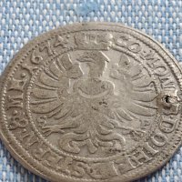 Сребърна монета 6 кройцера 1674г. Силвиус Фридрих Уелс 29776, снимка 11 - Нумизматика и бонистика - 42890313