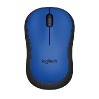 Мишка Безжична Logitech M220 1000dpi 3btn Синьо Черна Оптична Wireless Mouse, снимка 1 - Клавиатури и мишки - 31988278