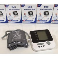 Апарат за измерване на кръвно налягане с голям LCD дисплей UKC, снимка 4 - Други - 34145762