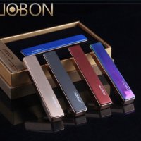 запалка Jobon Slim 500 паления с 1 зареждане луксозна USB без пламьк, снимка 1 - Други - 42102038