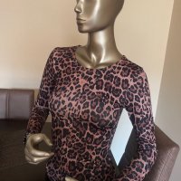 Дамско боди в тигров принт !, снимка 4 - Блузи с дълъг ръкав и пуловери - 40057323