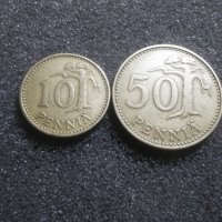 Лот 10 и 50 пениа 1963г., снимка 1 - Нумизматика и бонистика - 39689564