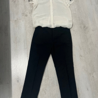 Zara панталон с ризка размер XS, снимка 3 - Панталони - 44634992