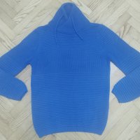 Зимен пуловер с яка, снимка 1 - Пуловери - 42881504