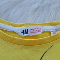 Детска блуза Миньон H&M 6-8 години, снимка 4 - Детски Блузи и туники - 37804209