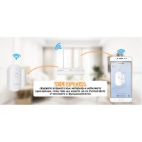 Безжична аларма за прозорци и врати с Wi-Fi управление, снимка 6 - Друга електроника - 44465428