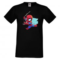 Мъжка тениска Marvel Spiderman 2 Игра,Изненада,Подарък,Геймър,, снимка 3 - Тениски - 36790941