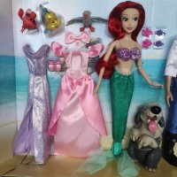 Комплект кукли - Малката русалка - Ариел, Ерик, Урсула и кукла Ванеса Дисни Disney оригинални, снимка 7 - Кукли - 40363938