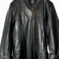 продавам Дълго кожено яке ,чисто ново подходящо за дъжд размер XL Eko кожа цена 45 лева, снимка 5 - Якета - 35126853