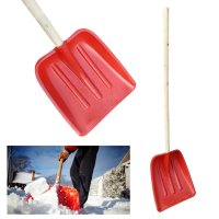 4521 Голяма лопата за сняг с дървена дръжка, снимка 1 - Градински инструменти - 44401568