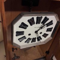Стар стенен часовник-Янтар , снимка 7 - Антикварни и старинни предмети - 29674710