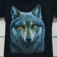 Нова детска тениска с дигитален печат Вълк, Серия Вълци, снимка 6 - Детски тениски и потници - 29902591