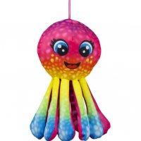 Октопод, цветен, снимка 1 - Плюшени играчки - 37041715