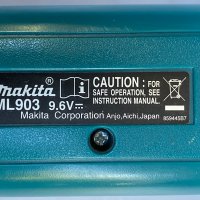Винтоверт Makita 6261D и фенер Makita ML903 9.6V, снимка 8 - Винтоверти - 29893988