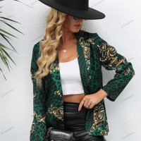 Ежедневно дамско сако с леопардов принт, 3цвята - 023, снимка 14 - Сака - 39713366