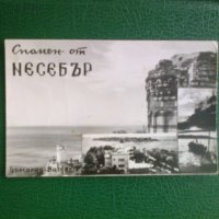 Стара картичка от Несебър, снимка 1 - Колекции - 34434836