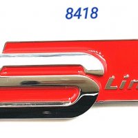 Емблема Audi S_LINE-8418 - метал - залепваща, снимка 1 - Аксесоари и консумативи - 30483480