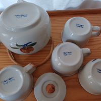 Китайски чайник с 4 чашки от 70г , снимка 7 - Сервизи - 44744722