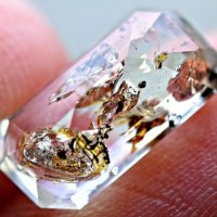 Уникален ултра рядък  петролен кварц диамант, снимка 11 - Други - 37715140