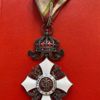 Царски орден за гражданска заслуга 5 степен с корона, снимка 1 - Други ценни предмети - 42820689
