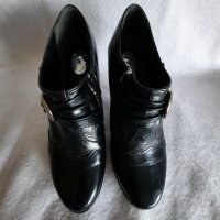 Обувки Естествена кожа, снимка 3 - Дамски обувки на ток - 36812496