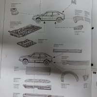 Ретро панел заден капак VW Scirocco 1974 - 1977 , 1978 - 1981, снимка 8 - Части - 36937825
