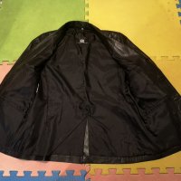 Дизайнерско мъжко кожено яке,сако,блейзър Л размер, снимка 5 - Сака - 30520065