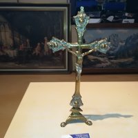 масивен кръст с христос, снимка 1 - Колекции - 29110438