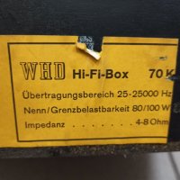 Тонколони WHD HI-FI Box 70K, снимка 7 - Тонколони - 31190995