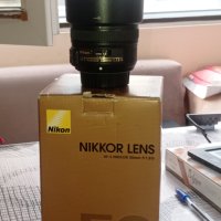 Обектив Nikkor AF-S 50 mm 1.8G практически нов, снимка 1 - Обективи и филтри - 42355248
